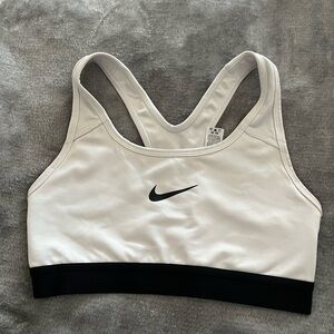 White Nike sports bra, Size XS